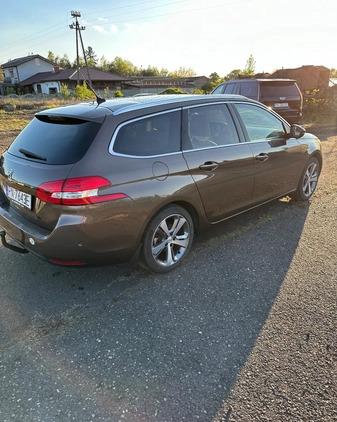 Peugeot 308 cena 35900 przebieg: 157715, rok produkcji 2014 z Konin małe 781